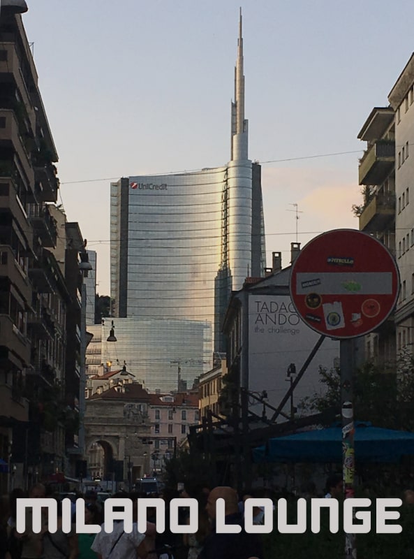 Unicredit Building Milano visto da Corso Garibaldi